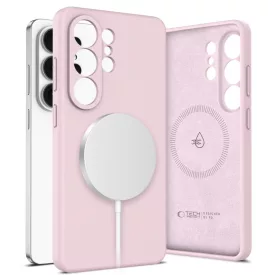   Samsung Galaxy S26 Ultra Tok - Tech-Protect Silicone MagSafe - Pink