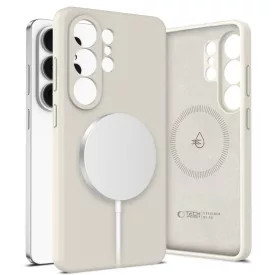   Samsung Galaxy S26 Ultra Tok - Tech-Protect Silicone MagSafe - Bézs