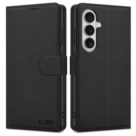 Samsung Galaxy S26 Tok - Tech-Protect Wallet - Fekete-Piros
