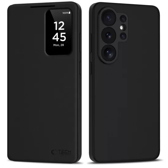 Samsung Galaxy S26 Ultra Tok - Tech-Protect Smart Wallet - Fekete