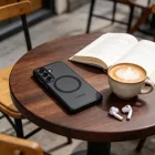 Samsung Galaxy S26 Tok - Tech-Protect MagPeak MagSafe - Matt Fekete
