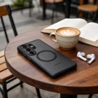 Samsung Galaxy S26 Ultra Tok - Tech-Protect MagPeak MagSafe - Matt Fekete