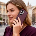 Samsung Galaxy S26 Ultra Tok - Tech-Protect Wallet - Burgundi