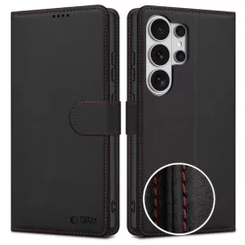   Samsung Galaxy S26 Ultra Tok - Tech-Protect Wallet - Fekete-Piros