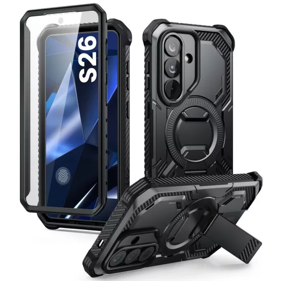 Samsung Galaxy S26 Tok - Supcase i-Blason ArmorBox MagSafe - Fekete
