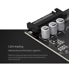 Orico PVU3 PCI-E - 7x USB 3.0 Bővítőkártya Asztali Számítógéphez - Fekete