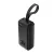 Wozinsky W8-W Power Bank 30000mAh 30W - 2x USB-A + USB-C + Zseblámpa - Fekete