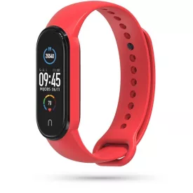   Xiaomi Mi Smart Band 5 / 6 / 6 NFC Szíj - Tech-Protect IconBand - Piros