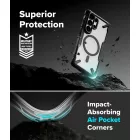 Samsung Galaxy S26 Ultra Tok - Ringke Fusion X Magnetic - Fekete