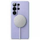 Samsung Galaxy S26 Ultra Tok - Ringke Silicone MagSafe - Lila