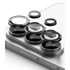 Samsung Galaxy S26 Ultra Lencsevédő - Ringke Camera Lens Frame Glass x 2 db - Fekete