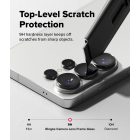 Samsung Galaxy S26 Ultra Lencsevédő - Ringke Camera Lens Frame Glass x 2 db - Fekete