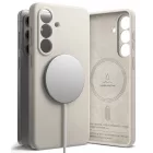 Samsung Galaxy S26 Plus Tok - Ringke Silicone MagSafe - Bézs