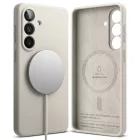 Samsung Galaxy S26 Plus Tok - Ringke Silicone MagSafe - Bézs