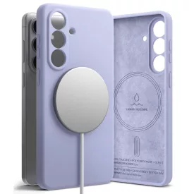 Samsung Galaxy S26 Tok - Ringke Silicone MagSafe - Lila