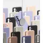 Samsung Galaxy S26 Tok - Ringke Silicone MagSafe - Lila