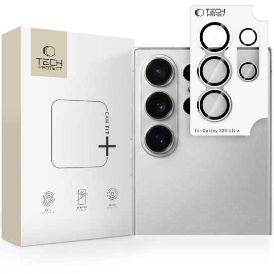 Samsung Galaxy S26 Ultra Lencsevédő - Tech-Protect Camring Fit+