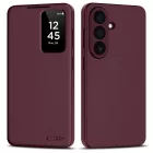 Samsung Galaxy S26 Tok - Tech-Protect Smart Wallet - Burgundi
