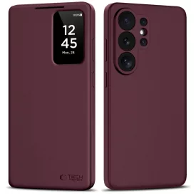   Samsung Galaxy S26 Ultra Tok - Tech-Protect Smart Wallet - Burgundi