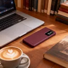 Samsung Galaxy S26 Ultra Tok - Tech-Protect Smart Wallet - Burgundi