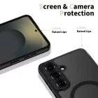 Samsung Galaxy S26 Plus Tok - Tech-Protect BasicMag MagSafe - Fekete