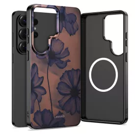   Samsung Galaxy S26 Ultra Tok - Tech-Protect Lamano MagSafe - Velvet Night