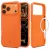 iPhone 17 Pro Max Tok - Spigen Silicone Fit MagFit - Narancs