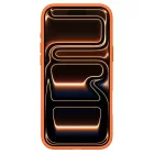 iPhone 17 Pro Max Tok - Spigen Silicone Fit MagFit - Narancs