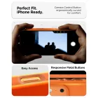 iPhone 17 Pro Max Tok - Spigen Silicone Fit MagFit - Narancs