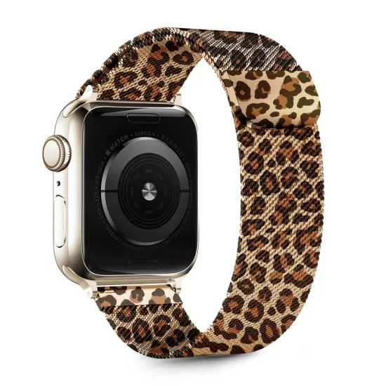 Apple Watch (40/41/42mm) Óraszíj - Tech-Protect Lamano - Panther