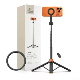 Tech-Protect L10S Bluetooth Szelfibot - Fekete-Narancs