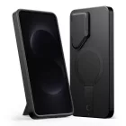 Samsung Galaxy S26 Tok - Tech-Protect Kevlar Aura MagSafe - Fekete-Narancs