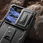 Samsung Galaxy S26 Ultra Tok - Tech-Protect Kevlar Cam+ - Fekete
