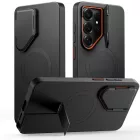 Samsung Galaxy S26 Ultra Tok - Tech-Protect Kevlar Aura MagSafe - Fekete-Narancs