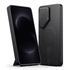 Samsung Galaxy S26 Ultra Tok - Tech-Protect Kevlar Aura MagSafe - Fekete-Narancs