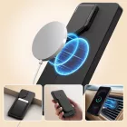 Samsung Galaxy S26 Ultra Tok - Tech-Protect Kevlar Aura MagSafe - Fekete-Narancs