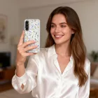 Samsung Galaxy A57 5G Tok - Tech-Protect FlexAir - Virágos