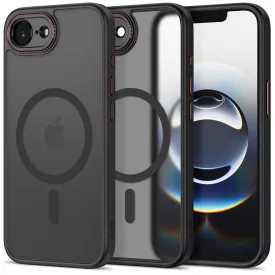   iPhone 16e / 17e Tok - Tech-Protect MagCam MagSafe - Matt-Fekete