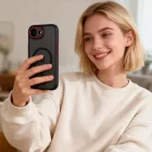 iPhone 16e / 17e Tok - Tech-Protect MagCam MagSafe - Matt-Fekete
