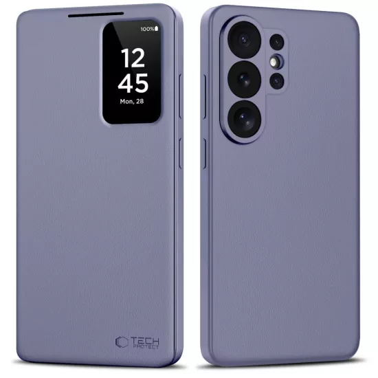 Samsung Galaxy S26 Ultra Tok - Tech-Protect Smart Wallet - Lila