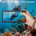 Tech-Protect IPX8 Pro Vízálló Telefontok 4.7-6.9" - Fekete-Narancs