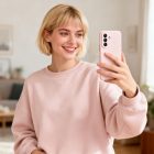 Samsung Galaxy A57 5G Tok - Tech-Protect Icon - Pink