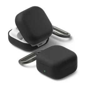   Samsung Galaxy Buds 4 / 4 Pro - Ringke Silicone Case - Fekete