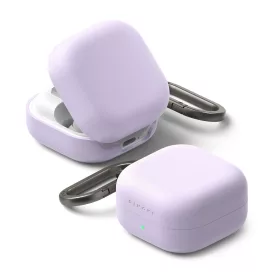 Samsung Galaxy Buds 4 / 4 Pro - Ringke Silicone Case - Lila