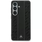 Samsung Galaxy S26 Tok - Mercedes Laurel Leaves Vertical Stripes MagSafe - Fekete