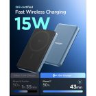 Spigen EA2205MQ Essential MagSafe Power Bank 5000mAh 22.5W QI2 - Kék