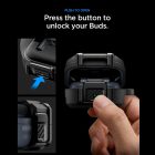 Samsung Galaxy Buds 4 / 4 Pro Tok - Spigen Lock Fit - Fekete
