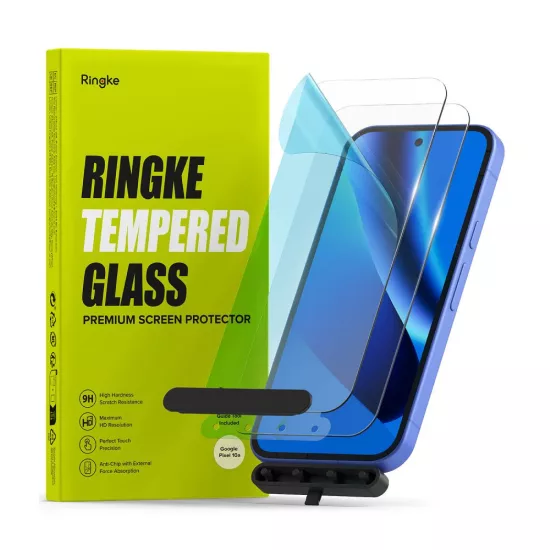 Google Pixel 10A Kijelzővédő Üvegfólia - Ringke Tempered Glass x 2 db
