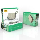 QCY SP2 IP67 Bluetooth Hangszóró + RGB Háttérvilágítás - Szürke-Zöld