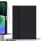 Xiaomi Pad 7 / 7 Pro / 8 / 8 Pro 11.2" Tok - Tech-Protect SC Ceruzatartóval és Angol Billentyűzettel - Fekete